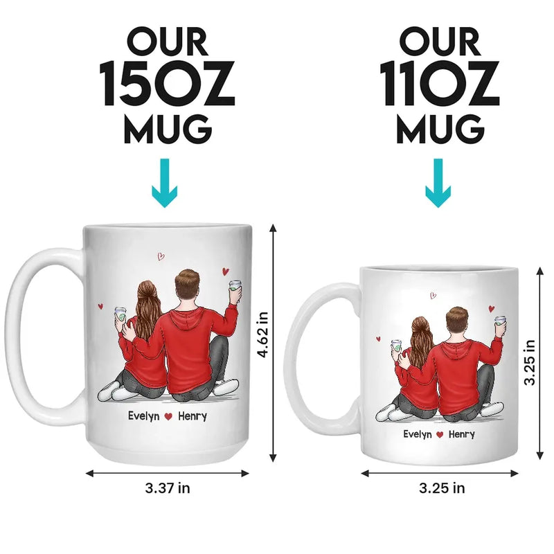 I Want To Be Your Last Everything - Couple Personalized Custom Mug - Gift For Husband Wife, Anniversary