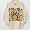Furry Companions, Loyal Hearts - Dog & Cat Personalized Custom Unisex Sweatshirt With Design On Sleeve - Gift For Pet Owners, Pet Lovers