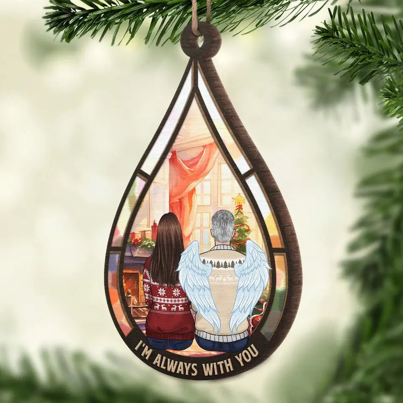 A December to Remember - Memorial Personalized Custom Ornament - Wood Custom Shaped - Sympathy Gift, Christmas Gift For Family Members