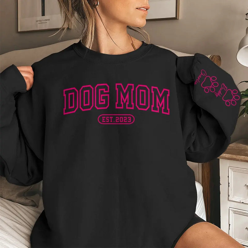 In My Pet's Eyes, I Find Endless Love - Dog & Cat Personalized Custom Unisex Sweatshirt With Design On Sleeve - Gift For Pet Owners, Pet Lovers