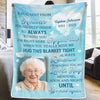 Custom Photo A Gift That Will Help To Heal A Broken Heart - Memorial Personalized Custom Blanket - Sympathy Gift For Family Members