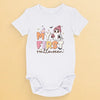 Baby Love Makes The World Go Round - Family Personalized Custom Baby Onesie - Halloween Gift For Baby Kids, Newborn Baby