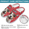 Custom Photo Unleash The Joy - Dog & Cat Personalized Custom Fluffy Slippers - Christmas Gift For Pet Owners, Pet Lovers