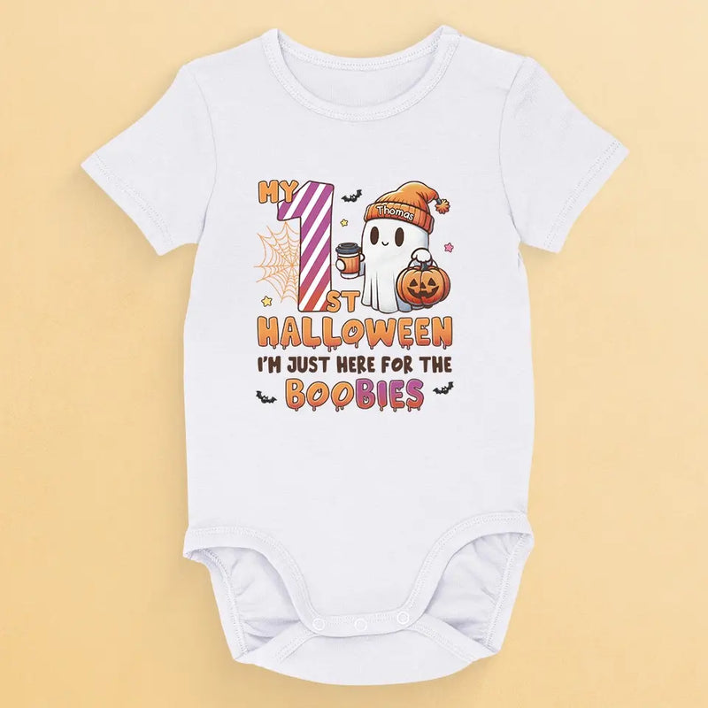 The Cutest Boo You've Ever Seen - Family Personalized Custom Baby Onesie - Halloween Gift For Baby Kids, Newborn Baby