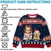 Have Yourself A Furry Little Christmas - Dog & Cat Personalized Custom Ugly Sweatshirt - Unisex Wool Jumper - Christmas Gift For Pet Owners, Pet Lovers