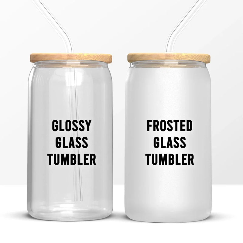 A Great Way To Toast To Your Friendship - Bestie Personalized Custom Glass Cup, Iced Coffee Cup - Gift For Best Friends, BFF, Sisters