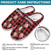 Custom Photo Make Family Time Extra Special With Warm Fluffy Footwear - Family Personalized Custom Fluffy Slippers - Christmas Gift For Family Members