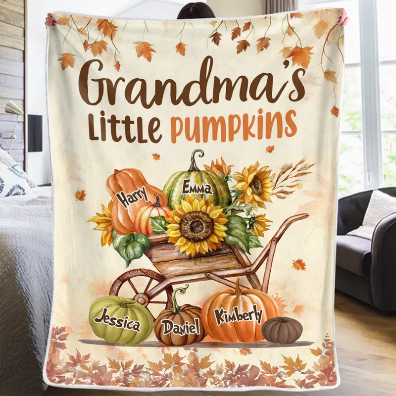 Every House Needs A Grandma In It - Family Personalized Custom Blanket - Gift For Grandma