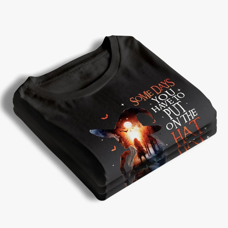 There’s A Little Witch In All Of Us - Personalized Custom Unisex T-shirt, Hoodie, Sweatshirt - Halloween Gift For Witches, Yourself