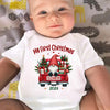 Santa's Cutest Little Helper - Family Personalized Custom Baby Onesie - Christmas Gift For Baby Kids, Newborn Baby