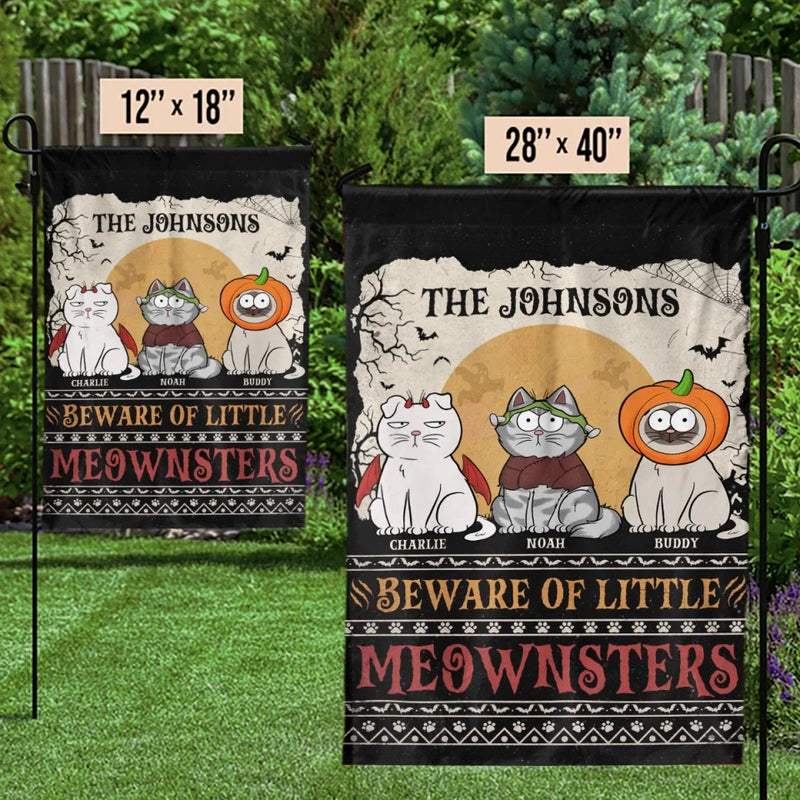 Mystery Is My Mistress - Cat Personalized Custom Flag - Halloween Gift For Pet Owners, Pet Lovers