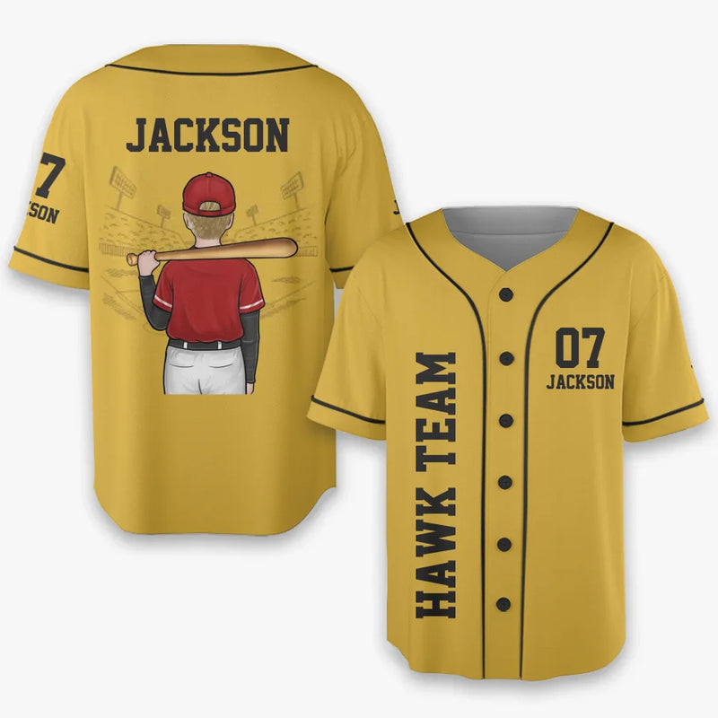 Baseball Player - Personalized Custom Baseball Jersey - Gift For Sport Lovers, Sport Players
