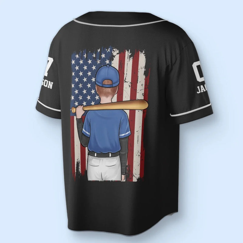 Where Heroes Are Made - Personalized Custom Baseball Jersey - Gift For Sport Lovers, Sport Players