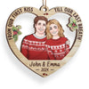 You Make Every Day Feel Like Christmas - Couple Personalized Custom Ornament - Wood Custom Shaped - Christmas Gift For Husband Wife, Anniversary