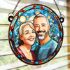 Custom Photo You’re The Missing Piece To My Puzzle - Couple Personalized Window Hanging Suncatcher Ornament - Gift For Husband Wife, Anniversary