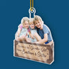 Custom Photo With You By My Side, Every Christmas Is Special - Family Personalized Custom Ornament - Acrylic Custom Shaped - Christmas Gift For Family Members, Siblings, Brothers, Sisters