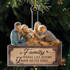 Custom Photo A Sweet Touch To Our Holiday Decor - Family Personalized Custom Ornament - Acrylic Custom Shaped - Christmas Gift For Family Members