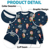 Family Is The Greatest Gift Of All - Family Personalized Custom Ugly Sweatshirt - Unisex Wool Jumper - Christmas Gift For Family Members