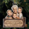 Custom Photo We Create The Best Holiday Memories - Family Personalized Custom Ornament - Acrylic Custom Shaped - Christmas Gift For Grandma, Grandpa