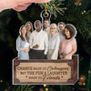 Custom Photo Seasons Greetings  - Coworker Personalized Custom Ornament - Acrylic Custom Shaped - Christmas Gift For Coworkers, Work Friends, Colleagues