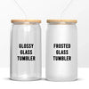 Life Is Easier With A Best Friend Like You By My Side - Bestie Personalized Custom Glass Cup, Iced Coffee Cup - Christmas Gift For Best Friends, BFF, Sisters