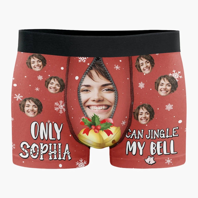 Custom Photo Comfort Is Key But So Is A Good Laugh - Funny Personalized Custom Boxer Briefs, Men's Boxers - Christmas Gift For Boyfriend, Husband, Anniversary