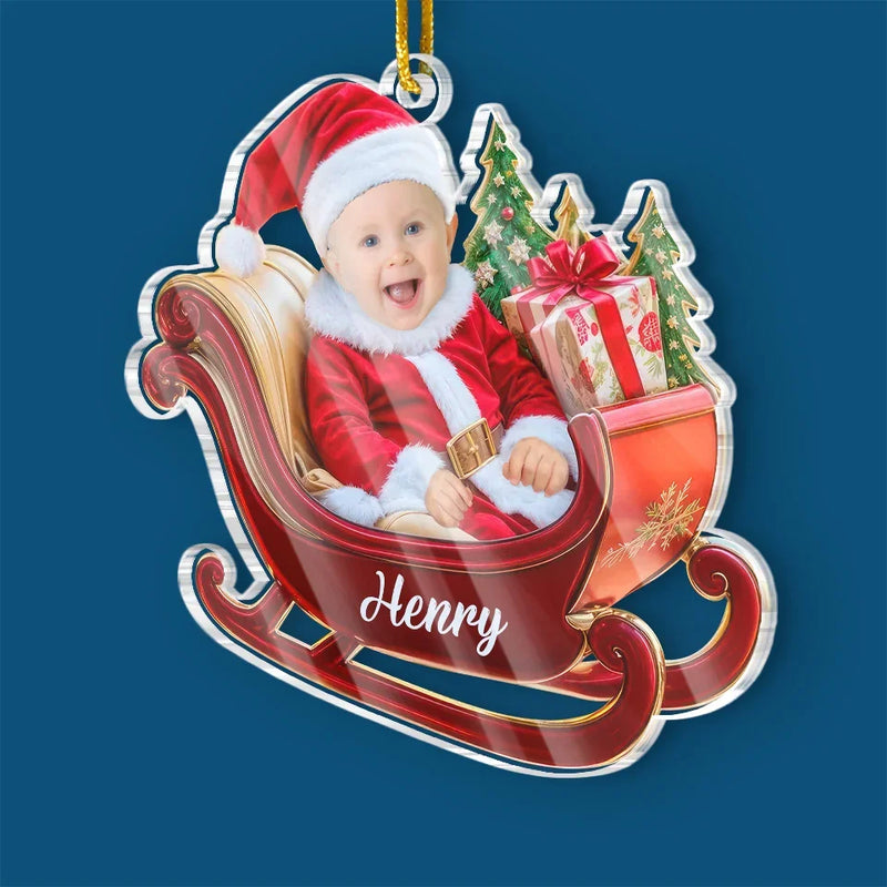 Custom Photo Little Ones Make Every Holiday More Magical And Bright - Family Personalized Custom Ornament - Acrylic Custom Shaped - Christmas Gift For Baby Kids, Newborn Baby, First Christmas