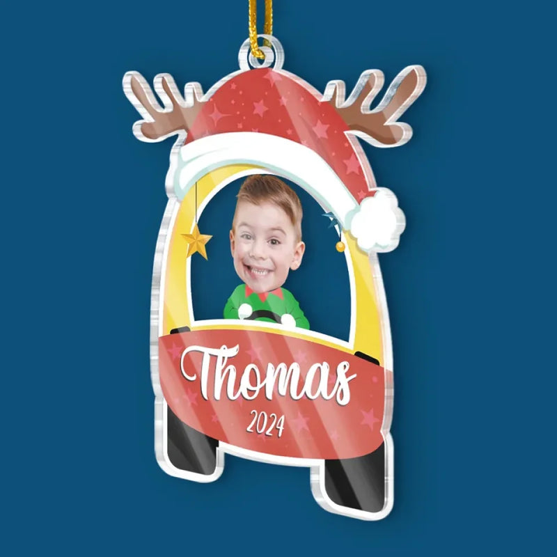 Custom Photo Tiny Blessings Make For A Magical Christmas - Family Personalized Custom Ornament - Acrylic Custom Shaped - Christmas Gift For Baby Kids, Newborn Baby