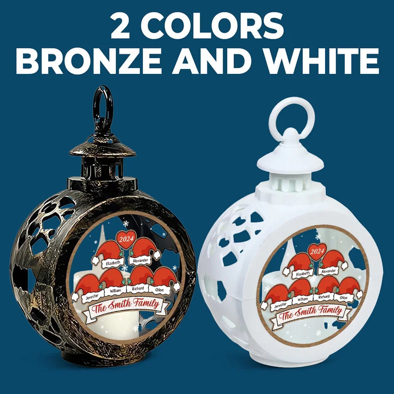 The Best Part Of Christmas - Family Personalized Custom Candlelight Lantern Ornament - Christmas Gift For Family Members