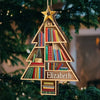 Custom Wood, Acrylic Ornament - Personalized Christmas Bookish Gifts For Book Lovers, Bookworms, Readers - Books Are The Mirrors Of The Soul