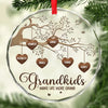 Every House Needs A Grandmother In It - Family Personalized Custom Circle Glass Ornament - Christmas Gift For Grandma
