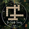 Christmas Is A Time For Families - Family Personalized Custom Ornament - Acrylic Custom Shaped - Christmas Gift For Family Members