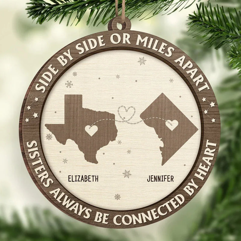 The Greatest Gift Our Parents Gave Us Was Each Other - Family Personalized Custom Ornament - Wood Custom Shaped - Christmas Gift For Family Members, Siblings, Brothers, Sisters