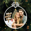 Custom Photo I Love You From Head To Mistletoe - Couple Personalized Custom Ornament - Acrylic Custom Shaped - Christmas Gift For Husband Wife, Anniversary
