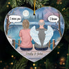 Your Presence Is Missed, Your Memory Treasured - Memorial Personalized Custom Ornament - Acrylic Custom Shaped - Sympathy Gift, Christmas Gift For Family Members