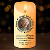 Custom Photo We Miss You And Love You Always - Memorial Personalized Custom LED Candle - New Arrival, Christmas Gift, Sympathy Gift For Family Members