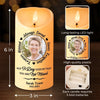 Custom Photo We Miss You And Love You Always - Memorial Personalized Custom LED Candle - New Arrival, Christmas Gift, Sympathy Gift For Family Members