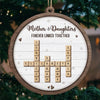You Are The Piece That Holds Us Together - Family Personalized Custom Ornament - Wood Custom Shaped - Christmas Gift For Mom, Daughter