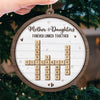 You Are The Piece That Holds Us Together - Family Personalized Custom Ornament - Wood Custom Shaped - Christmas Gift For Mom, Daughter