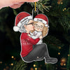 My Family Is Like Having Christmas Every Day - Family Personalized Custom Ornament - Acrylic Custom Shaped - Christmas Gift For Grandma
