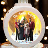 Custom Photo Make It A December To Remember - Family Personalized Custom Candlelight Lantern Ornament - Christmas Gift For Family Members