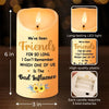 Wherever We Go, We Go Together - Bestie Personalized Custom LED Candle - Christmas Gift For Best Friends, BFF, Sisters