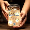 Your Friendship Fills My Heart - Bestie Personalized Custom Mason Jar Light - Christmas Gift For Best Friends, BFF, Sisters