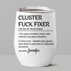 You Are One Of The Best People To Collaborate With - Coworker Personalized Custom Wine Tumbler - Gift For Coworkers, Work Friends, Colleagues