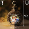 Custom Photo Celebrating Our First Year Of Marriage - Couple Personalized Custom Candlelight Lantern Ornament - Christmas Gift For Husband Wife, Anniversary, First Christmas
