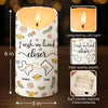 A Real Friendship Should Not Weaken Because Of Space Separation - Bestie Personalized Custom 3D Inflated Effect Printed LED Candle -  Christmas Gift For Best Friends, BFF, Sisters