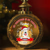 Wishing Our Furry Friend A Purr-Fect First Christmas - Dog & Cat Personalized Custom Candlelight Lantern Ornament - Christmas Gift For Pet Owners, Pet Lovers, First Christmas