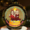 Our Friendship Is Endless - Bestie Personalized Custom Candlelight Lantern Ornament - Christmas Gift For Best Friends, BFF, Sisters