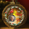 Custom Photo You Will Always Remain - Memorial Personalized Custom Candlelight Lantern Ornament - Sympathy Gift, Christmas Gift For Family Members