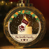 Believe In The Magic Of Christmas - Family Personalized Custom Candlelight Lantern Ornament - Christmas Gift For Family Members